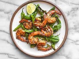 Grilled Coconut Shrimp With Shish To Peppers Stuffed Peppers Summer Shrimp Recipes Recipes