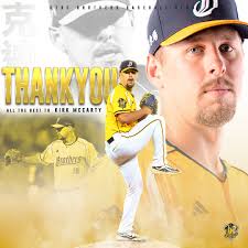 中信兄弟#洋將異動- 【All The Best！克迪因生涯規劃選擇返美發展】 ​ 🐘中信兄弟球團今天正式宣布，與洋將克迪(Kirk McCarty)  達成離隊協議，克迪因個人因素與生涯規劃，決定先行返美調整，並尋求其他發展機會的可能。中信兄弟球團也非常感謝克迪在去年球季為球隊的付出 ...