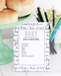 I hope you liked my baby card designs! Free Printable Baby Predictions Cards Baby Shower Game