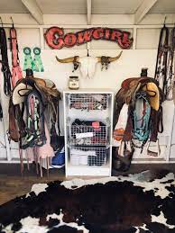 Tour A California Tack Room With Western Style Stable Style Tack Room Tack Room Organization Diy Horse Barn