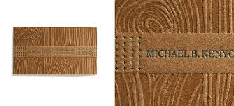 This stock is recommended for photo imagery, full color graphics or text designs. Wood Grain Embossed Business Card Graphic Design Business Card Business Cards Creative Embossed Business Cards