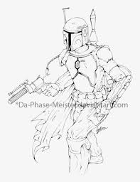 My dad is a huge boba fett fan, wondering what to get/make him for his birthday. Jango Fett Coloring Pages Jango Fett Coloring Pages Hokusai Png Image Transparent Png Free Download On Seekpng