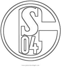 Schalke 04 1 Gratis Malvorlage In American Football Sport Ausmalen