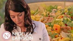 Nigella S Golden Jubilee Chicken With Mango Salad Forever Summer With Nigella Youtube Nigella Mango Salad Chicken Recipes
