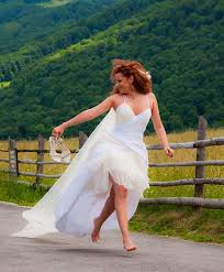 Running Bride Dresses Wedding Dresses Bride