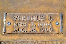 Verenus Joseph “Vern” Carter (1904-1966)