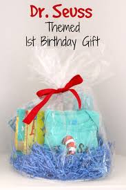 Many of these gifts can be customized to whichever birthday theme you pick. 1st Birthday Dr Seuss Gift Idea Life Anchored