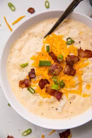 Stir in the cream and cheese. Crockpot Potato Soup 40 Aprons