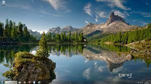 Saiba Como Usar As Imagens Do Bing Como Papel De Parede No Windows Natural View Wallpaper View Wallpaper Trees Wallpaper