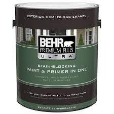 Base Semi Gloss Enamel Exterior Paint