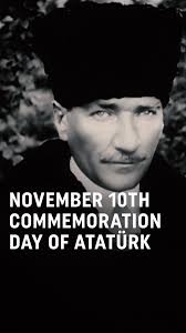 ✈️, We commemorate the founder of our republic, Ghazi Mustafa Kemal  Atatürk, with deep respect, longing and gratitude
