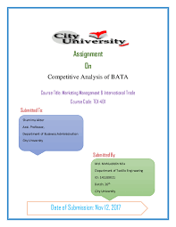 Find your perfect fit here. Pdf Assignment On Competitive Analysis Of Bata Md Azizul Haque Academia Edu