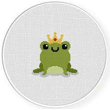 They feature different designs with details to add to their authenticity. Frog Prince Cross Stitch Pattern Daily Cross Stitch