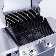 Cuisinart portable gas outdoor grill. Cuisinart Two Burner Propane Gas Grill With Stainless Foldable Side Tables Walmart Com Walmart Com