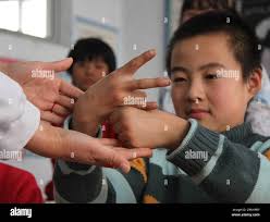 Deaf and blind hi-res stock photography and images