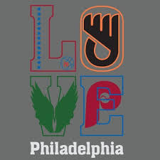 Philly Sports Teams Logos Inside Of Love Philadelphia Is The City Of Brotherly Love Philadelphia Sports Philadelphia Philly Eagles