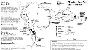 Silver Falls State Park Map Switchback Kids