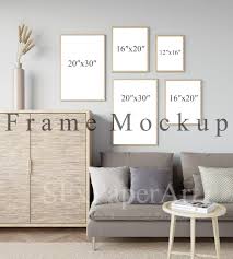 Set Of 5 Living Room Frames Mockup Frame Template Etsy In 2020 Gallery Wall Frame Set Wall Frame Set Gallery Wall Frames