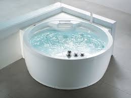 Wer es noch luxuriöser mag, setzt auf whirlpools mit professional system. Runde Whirlpool Badewanne Mit Massage Heizung Licht Wasserfall Ozon Rund Ebay