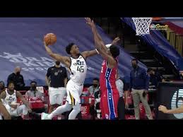 The comedian was watching the nba dunk contest when he — and his young son — were called to the court by donovan mitchell. Joel Embiid Laughs At Donovan Mitchell After He Tried To Dunk On Him Talkbasket Net