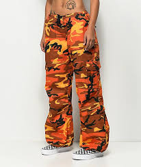 Black And Orange Cargo Pants Rothco Orange Camo Bdu Pants Zumiez Orange Camo Pants Cute Pants Outfits Zumiez Outfits