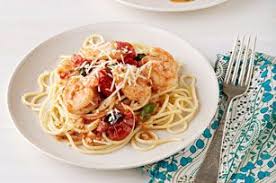 Shrimp Spaghetti Recipe Roasted Tomatoes Kraft Recipes Recipes