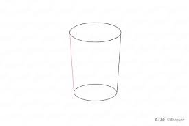 Don't overdo it and don't apply too many strokes around. How To Draw A Glass Of Water Step By Step