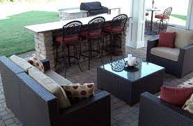 Paver Patio Designs With Bar Paver Patios Columbus Ohio Brick Pavers Patios Patio Designs Patio Design Patio Pavers Design Wicker Patio Furniture Sets