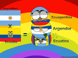 Top 10 memes countryhumans argentina. Los Hijos De Argentina Y Ecuador Ecuador Country Tri Color