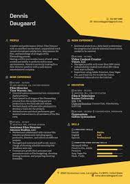 Check out our film crew resume example to learn the best resume writing style. Film Director Resume Template Kickresume
