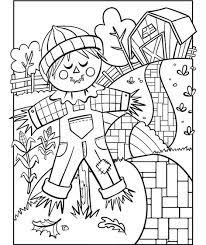 Coloring pages are a fun way for kids of all ages to develop creativity, focus, motor skills and color recognition. Scarecrow Coloring Page Crayola Com