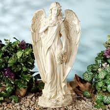 5% coupon applied at checkout. Heavenly Herald Indoor Outdoor Angel Statue