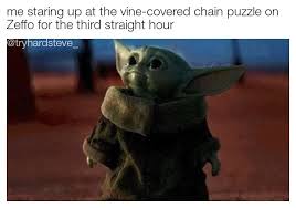 Pin By Styx On Star Wars Stuff In 2020 Yoda Meme Christian Memes Funny Babies