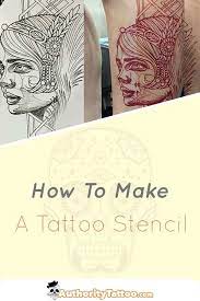 Get out a piece of paper and draw the tattoo to scale. Everything You Need To Know About Making A Tattoo Stencil Tattoo Stencil Paper Henna Tattoo Stencils Tattoo Stencils