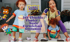 Costume halloween rugrats angelica susie costumes cosplay friend couples twin disfraces 90s idea nerdy mom lil phil hallowen town cartoon. Diy Chuckie Finster Susie Carmichael Costumes Brooke Angelique