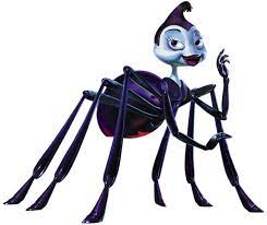 A bug's life, A bugs life characters, Black widow spider