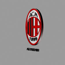 Ac milan logo png ac milan is an italian football club, which was established in 1899. Ac Milan 3d Logo Or Badge 3d Model 14 Obj Max Unknown Free3d