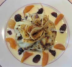 Crepe Fourree Patissiere Et Fruits Alimentation Recette Patisserie Patissiere