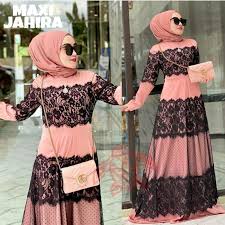 Maybe you would like to learn more about one of these? Model Baju Gamis Brokat Pesta Muslim Terbaru Di Tahun 2020 2021 Shopee Indonesia