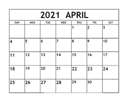After knowing the exact cause, you must take free printable 2021 yearly calendar and divide all your daily activities into your yearly, monthly, or weekly. April 2021 Calendar Printable All Formate Plan Your Task
