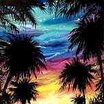 Paint Nite: Tucked Away in the Tropics