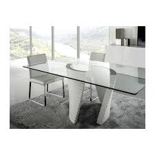 Imperia 6 grey high gloss pedestal dining table and 6 modern chairs. Elegante High Gloss Dining Table With Glass Top Dining Tables 1226 Sena Home Furniture