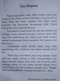 Check spelling or type a new query. Kata Pengantar Novel Romantis