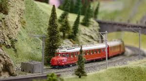 Model Trains At Retirement Home Model Trains Train Model Railroad