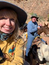 My husband Greg and I had a great ride down to Phantom Ranch
