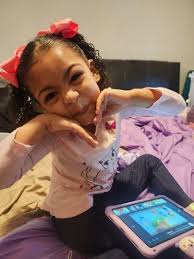 Images of 5-year-old Zara Arnold shared by her mother, Tiara Finch