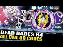 Check all these codes here now. Dead Hades H4 Gameplay All Evil Qr Codes Zankye Collab Beyblade Burst Turbo App Ø¯ÛŒØ¯Ø¦Ùˆ Dideo