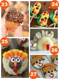 Here are easy thanksgiving food ideas for kids. Thanksgiving Kids Food Craft Ideas Kids Food Crafts Food Crafts Kids Meals