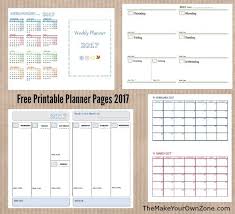 Free Printable Planner Resource Page The Make Your Own Zone Planner Printables Free Planner Pages Printable Planner Pages