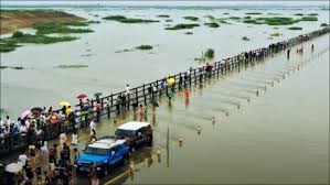 In southwestern sichuan province, a major mudslide damaged homes. Heavy Rains Cause Mayhem In Parts Of China Over 100 000 Evacuated Newsonair